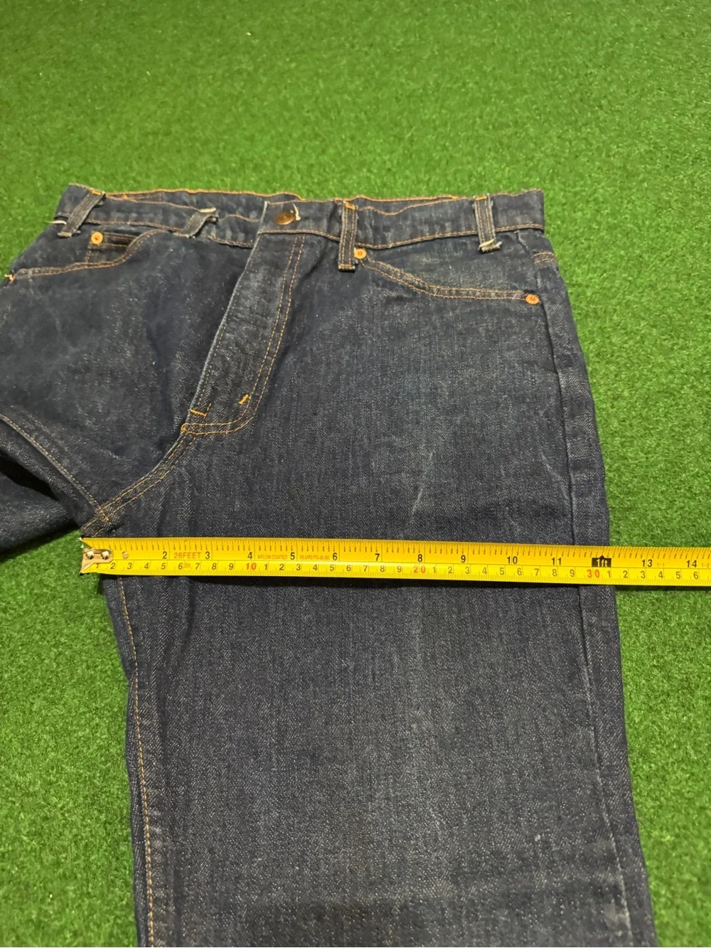 Vintage 70s Levi’s Denim Jeans, Bootcut Pants Made in USA 20517 0217 (34x28)